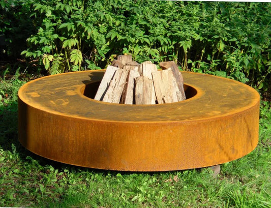 Vuurtafel Rond cortenstaal Ø100