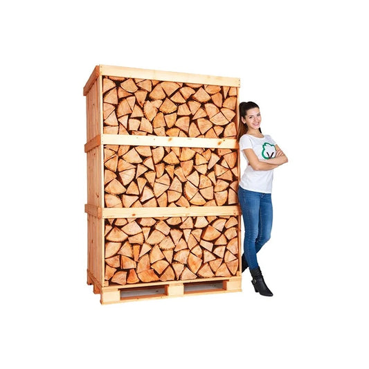 1 pallet beuk ovengedroogd 2m3-28/33cm